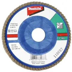 MAKITA - Disco Lija Flap Traslapado 4-1/2 Grano 80 D-28173