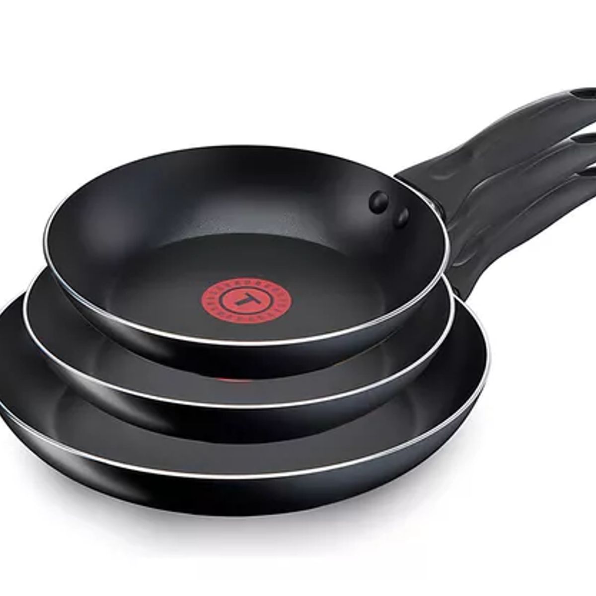 TEFAL - Set Sartenes 202426cm Easy Cook Color Negro