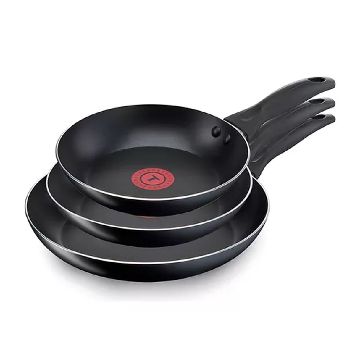 TEFAL - Set Sartenes 202426cm Easy Cook Color Negro
