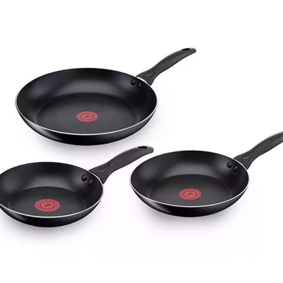 TEFAL - Set Sartenes 202426cm Easy Cook Color Negro