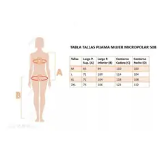 LIKE SHOP - Pijama Mujer Micropolar Diseños Colores 508