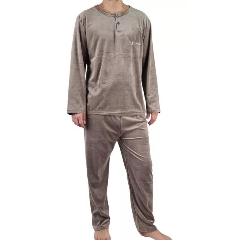 MPROPIA - Pijama Micropolar Hombre Diseños Excelente Calidad 315