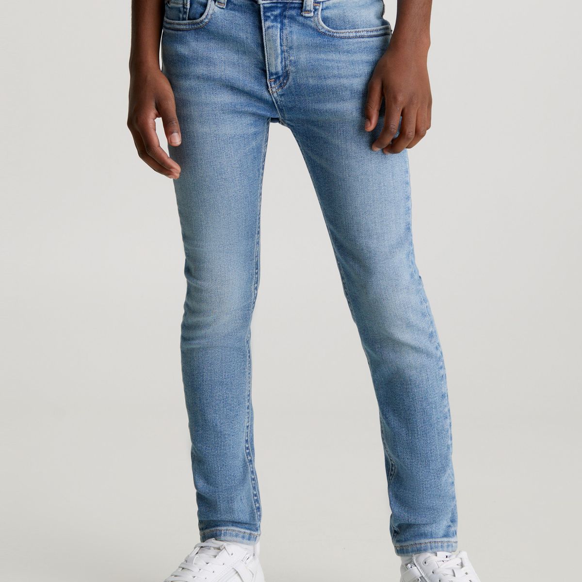CALVIN KLEIN - Jeans Niño Mid Rise Skinny Azul Calvin Klein