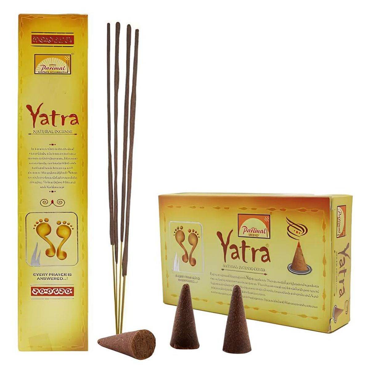 GENERICO - Pack Yatra 1 Caja Inciensos y 1 Caja De Conos
