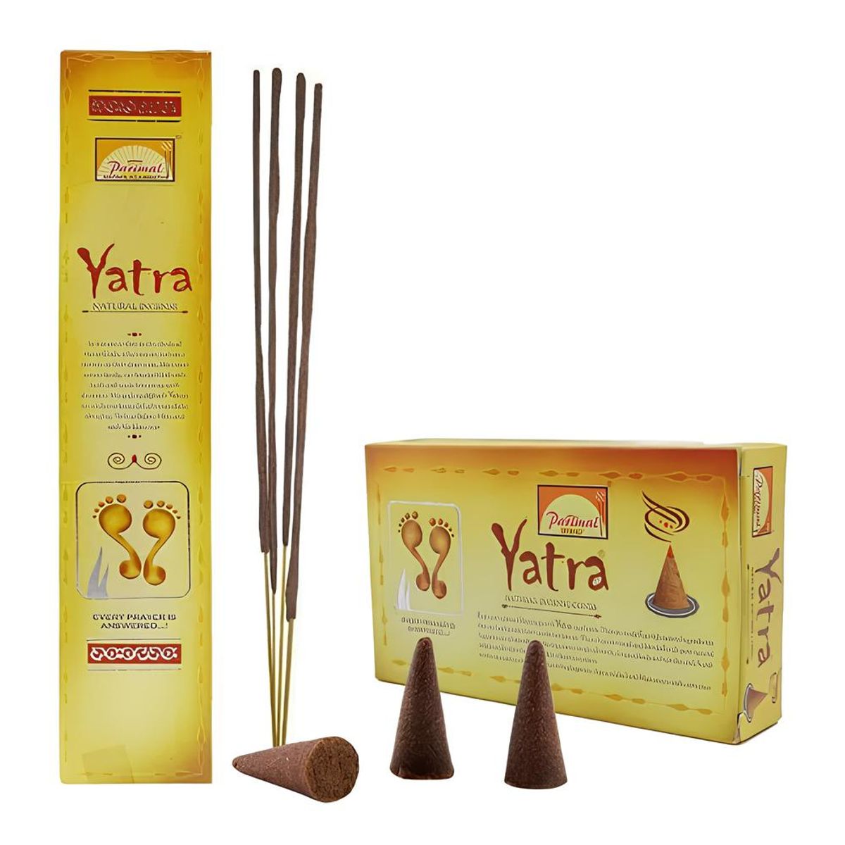 GENERICO - Pack Yatra 1 Caja Inciensos y 1 Caja De Conos