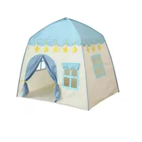Carpa Plegable Casa Infantil Ligera Portatil Niños Azul