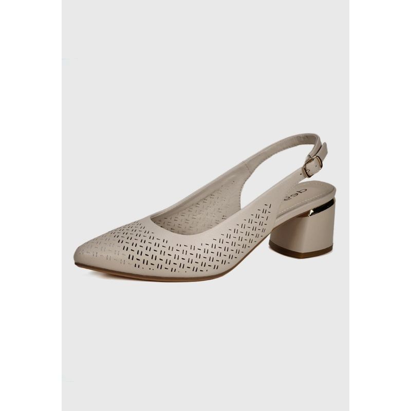 DEGAS - Sandalia Cuero Paule Beige DEGAS