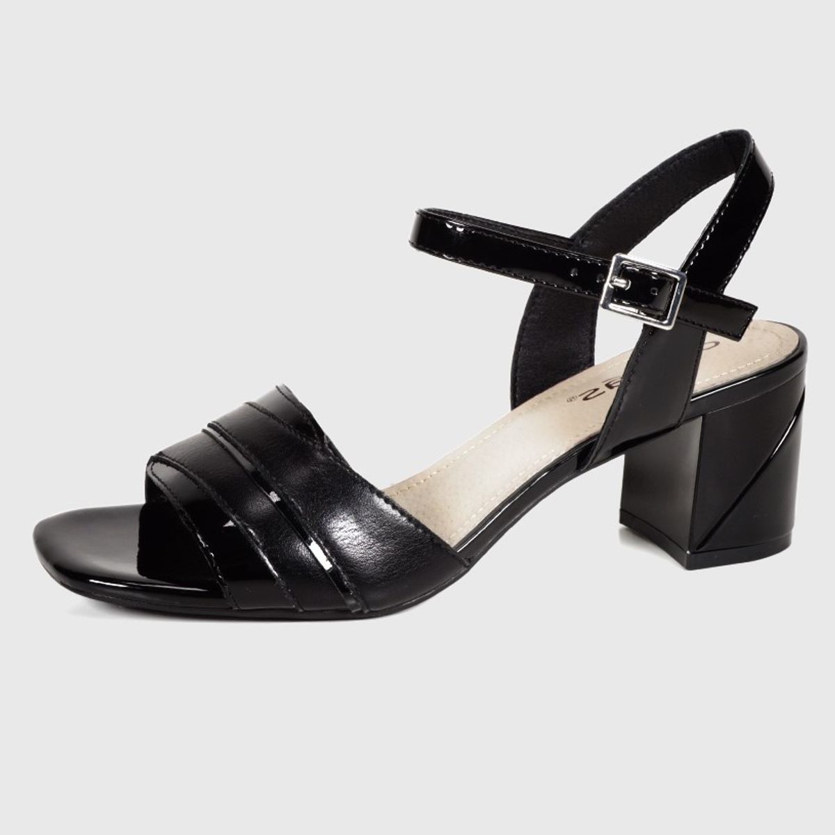 DEGAS - Sandalia Cuero Nevedna Negro DEGAS