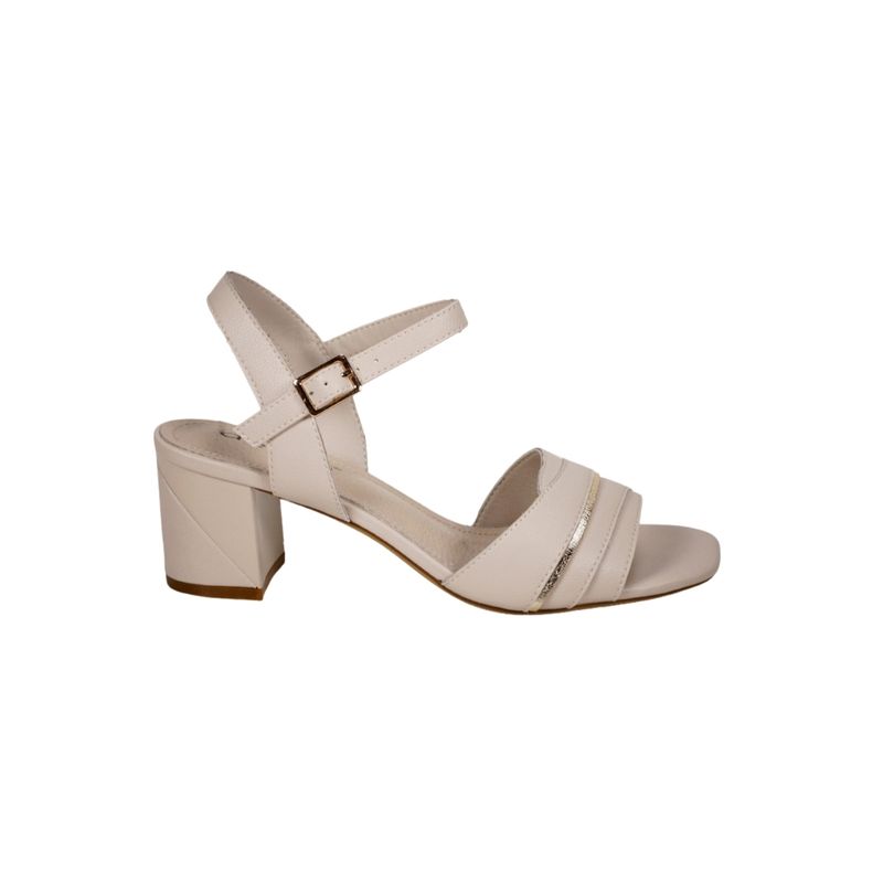 DEGAS - Sandalia Cuero Nevedna Beige DEGAS