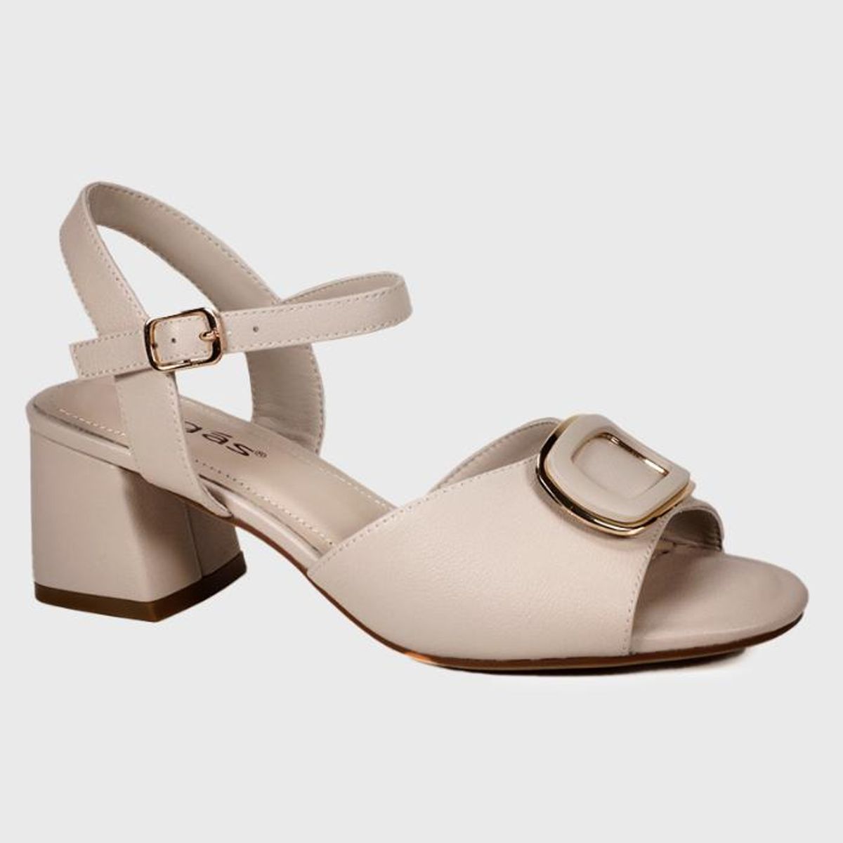 DEGAS - Sandalia Cuero Vaniria Beige DEGAS