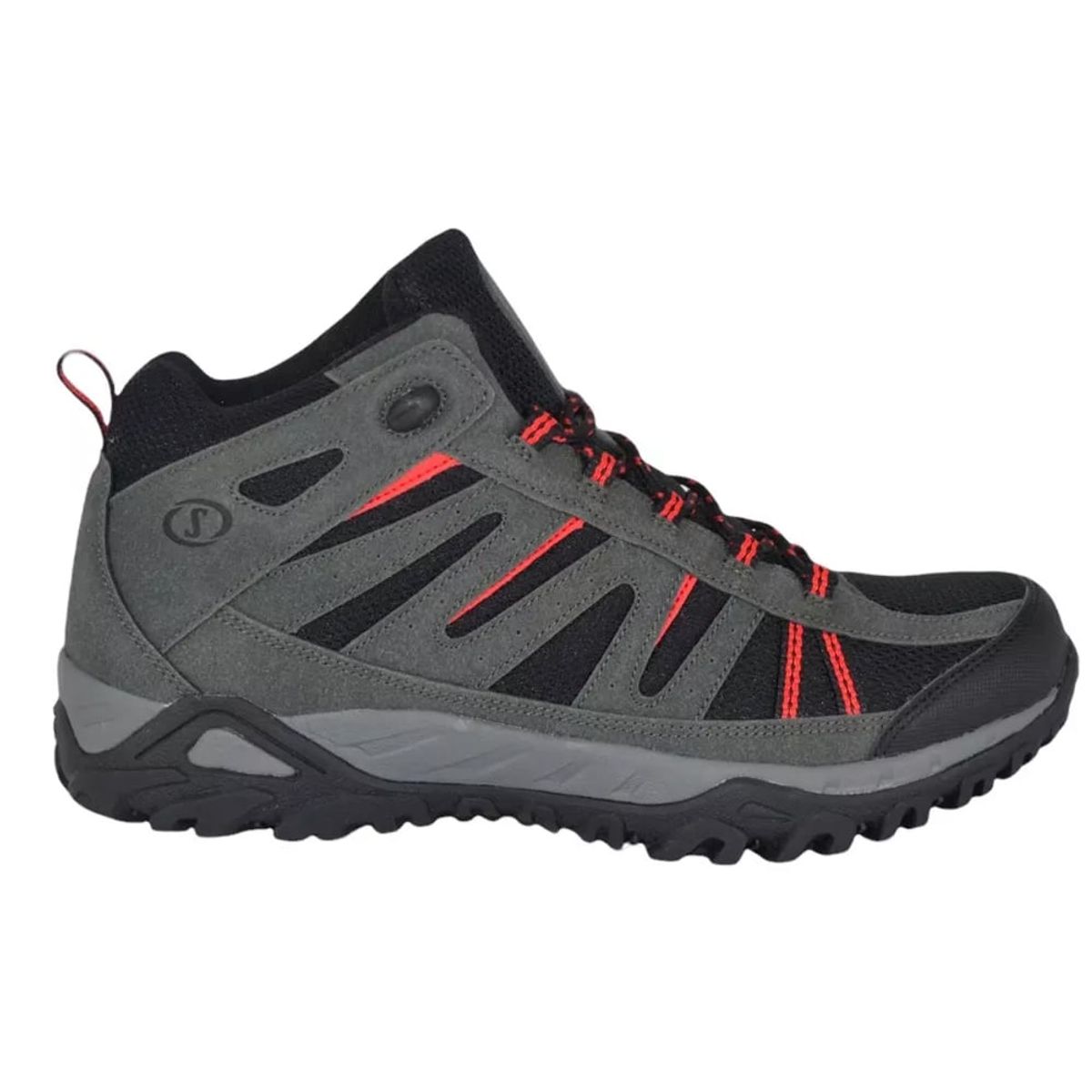 SPALDING - Zapatilla Botín Outdoor Hombre Spalding ZMC3039 Negro Rojo