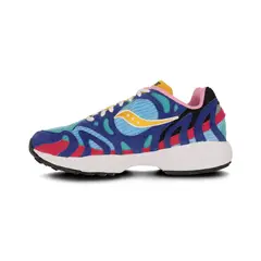SAUCONY - Zapatilla Grid Azura2000 Patchwork Hombre Blue/Multi