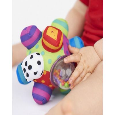 Imagen 2 del producto Pelota Sensorial y Sonajero Estimulación Bebés