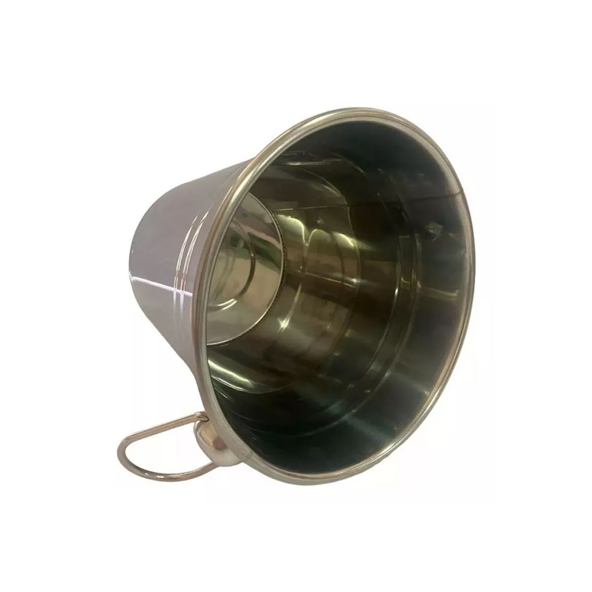 GENERICO - Cubetas Hielo Hielera Con Asas Hielera Acero Inoxidable 22cm