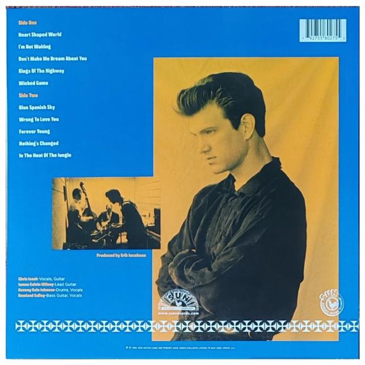 HITWAY MUSIC - CHRIS ISAAK - HEART SHAPED WORLD - VINILO HITWAY MUSIC