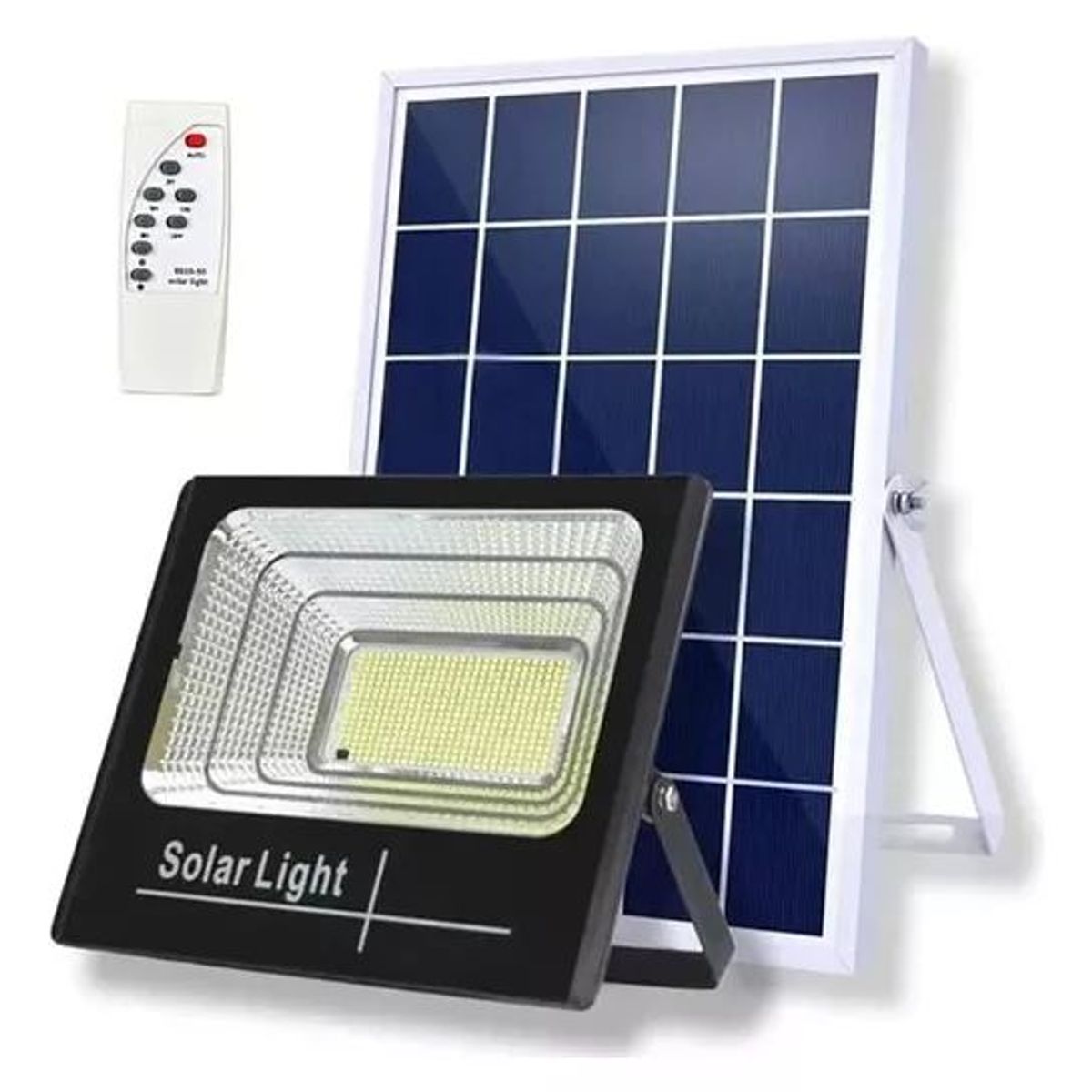 SHOP EHOME BAG - Foco Reflector 50w Exterior  Panel Solar mas Control Remoto