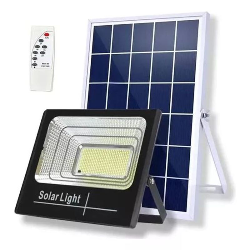 SHOP EHOME BAG - Foco Reflector 50w Exterior  Panel Solar mas Control Remoto