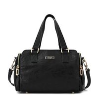 Cartera dos asas baul mediana cristel Negro especial