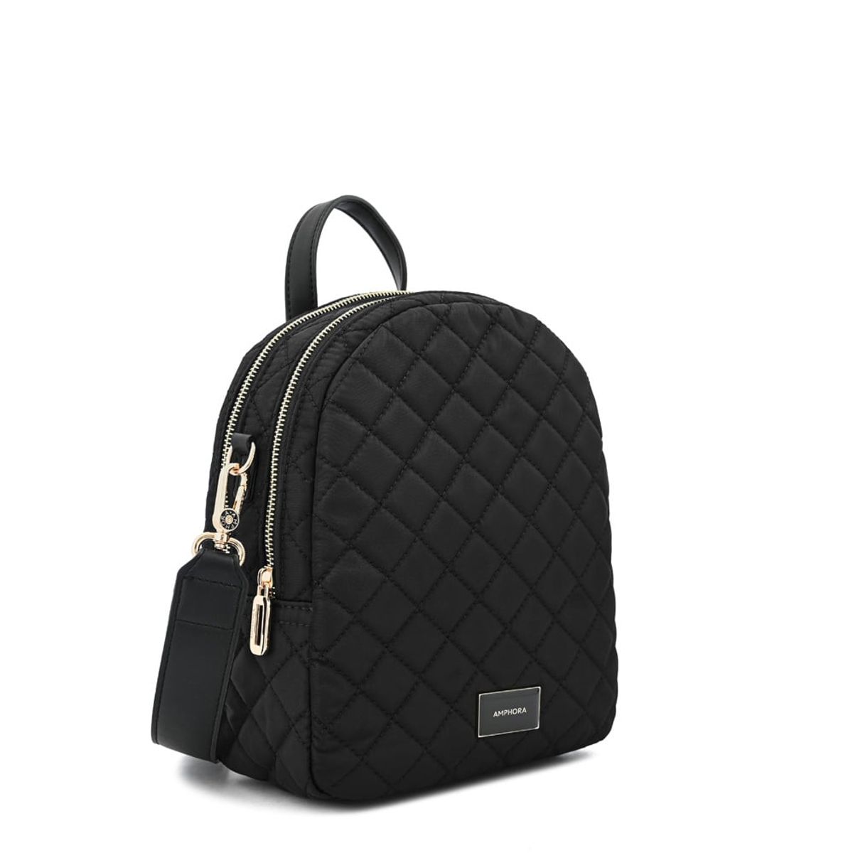 AMPHORA - Mochila bugi mediana negro