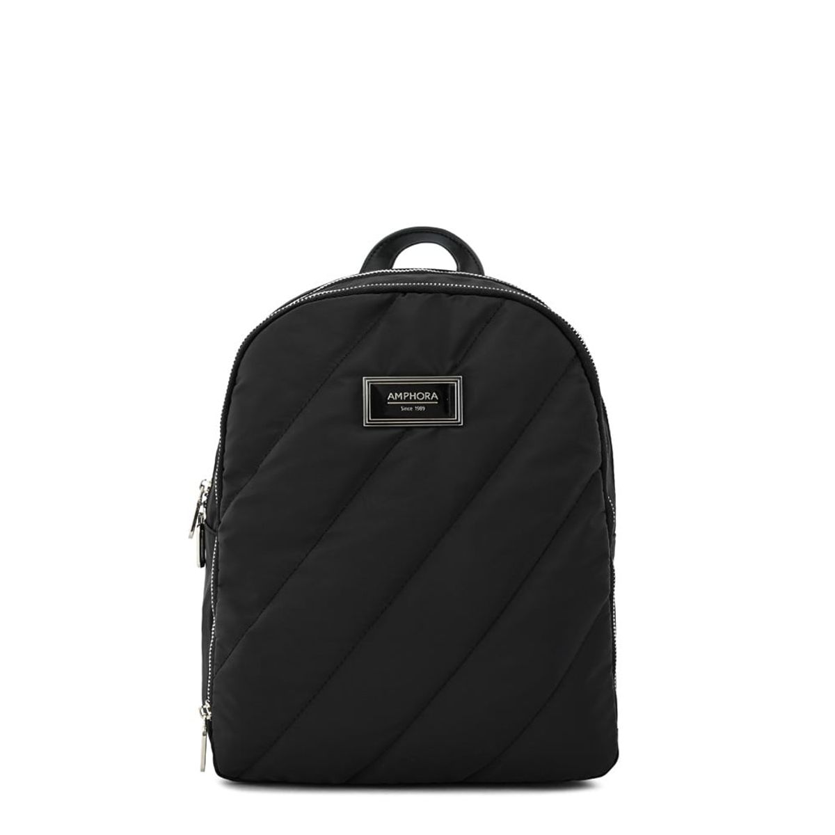 AMPHORA - Mochila janelle pequeña negro especial