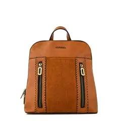AMPHORA - Mochila mediana bertina café