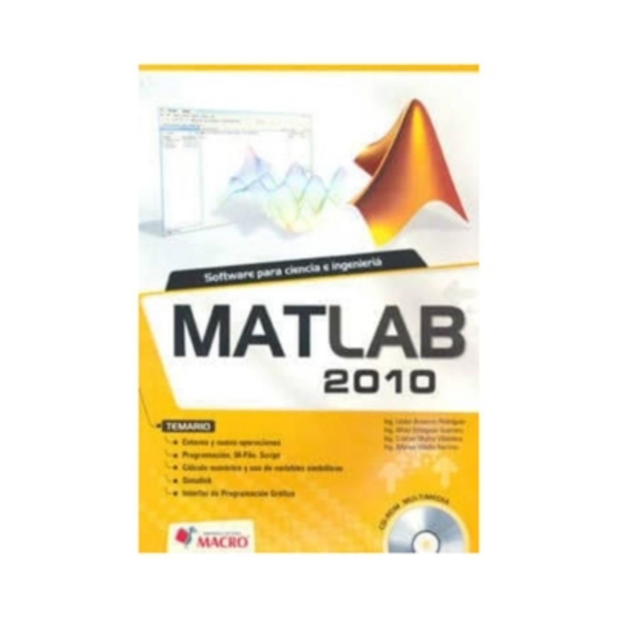 ANTARTICA LIBROS - Matlab 2010 (Incluye Cd)