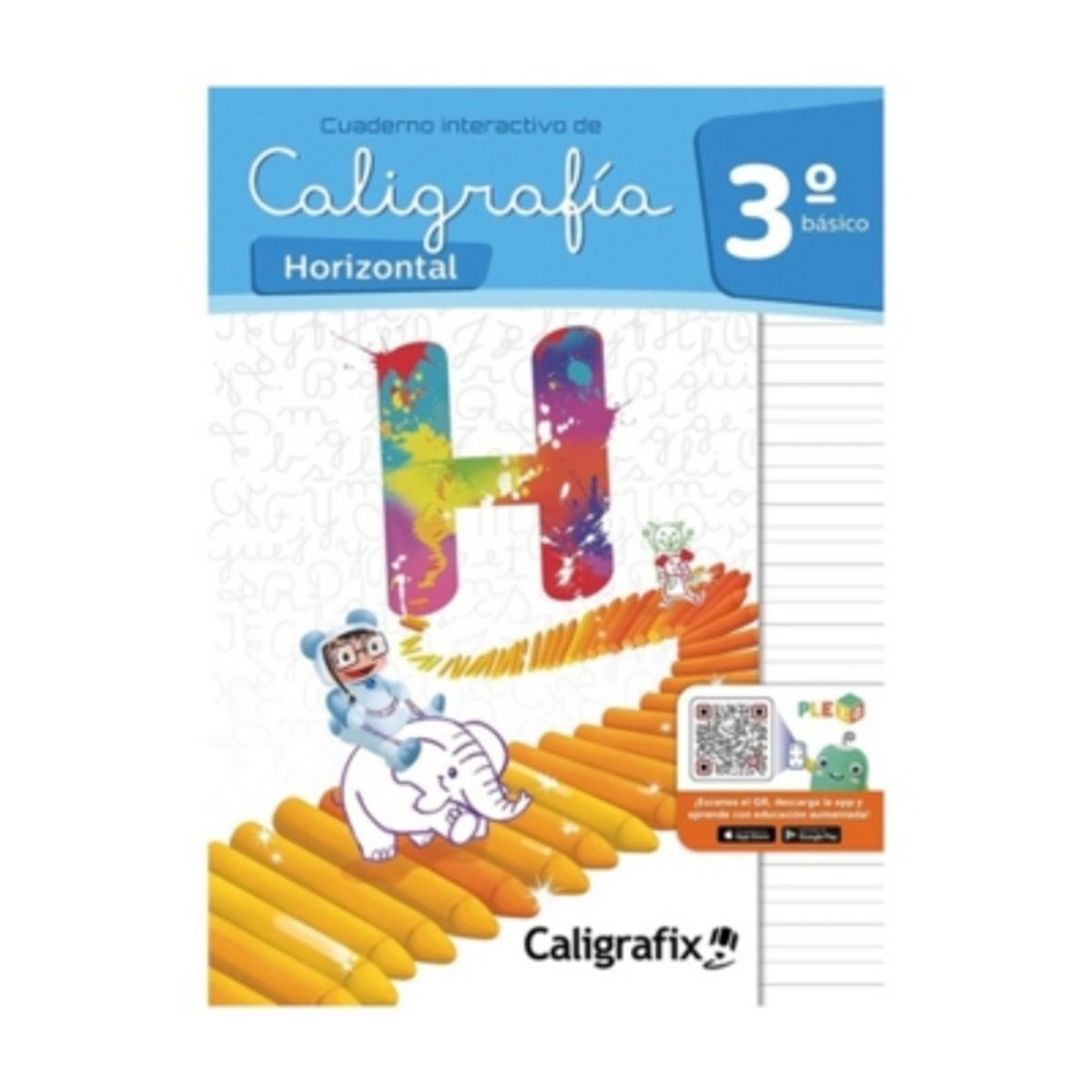 CALIGRAFIX - Caligrafia Horizontal 3°Basico (Pleiq)