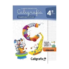 CALIGRAFIX - Caligrafia En Cuadricula 4°Basico (Pleiq)
