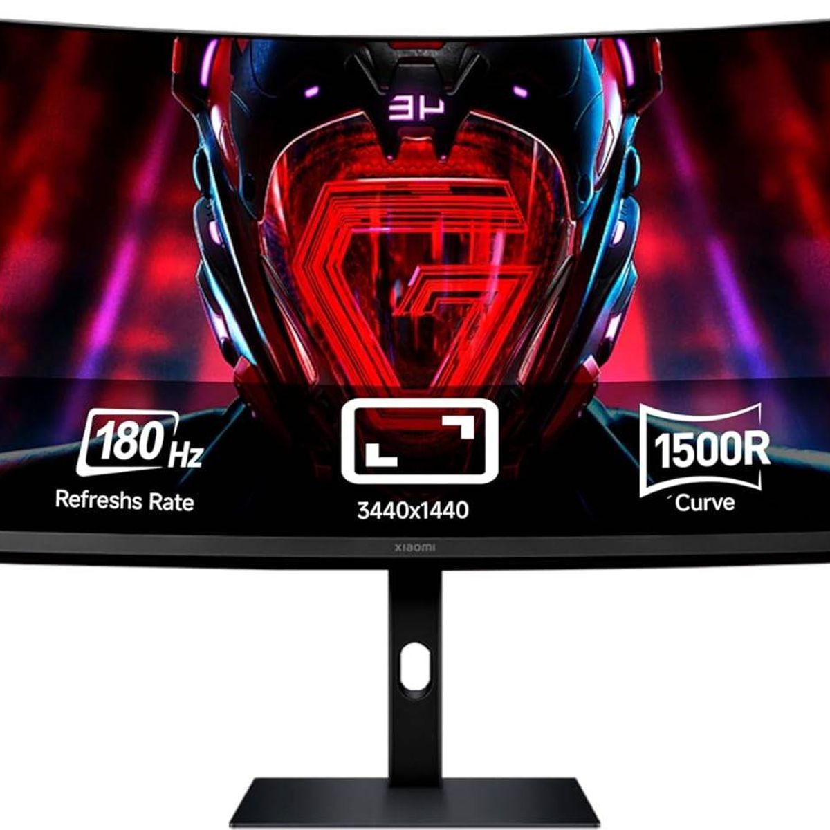 XIAOMI - Monitor Gamer Curvo Xiaomi G34WQi 1500R 34 WQHD 180Hz