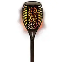 IRM - Sensor de movimiento de luz LED de llama solar activado