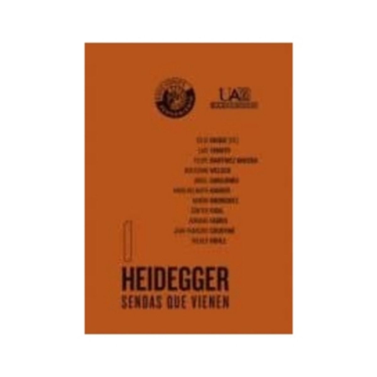 ANTARTICA LIBROS - Heidegger Sendas Que Vienen
