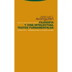 ANTARTICA LIBROS - Filosofia Y Vida Intelectual. Textos Fundamentales