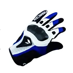 OEM - GUANTE PARA MOTO TAICHI CUERO-TELA CON PROTECCION CARBON