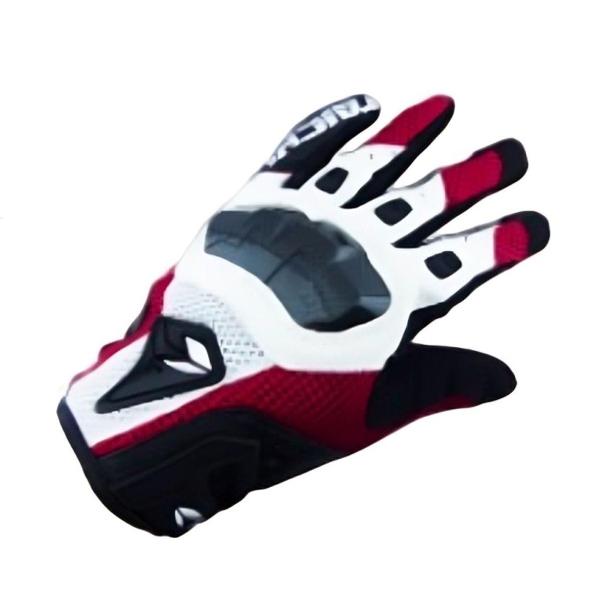 OEM - GUANTE PARA MOTO TAICHI CUERO-TELA  CON PROTECCION CARBON