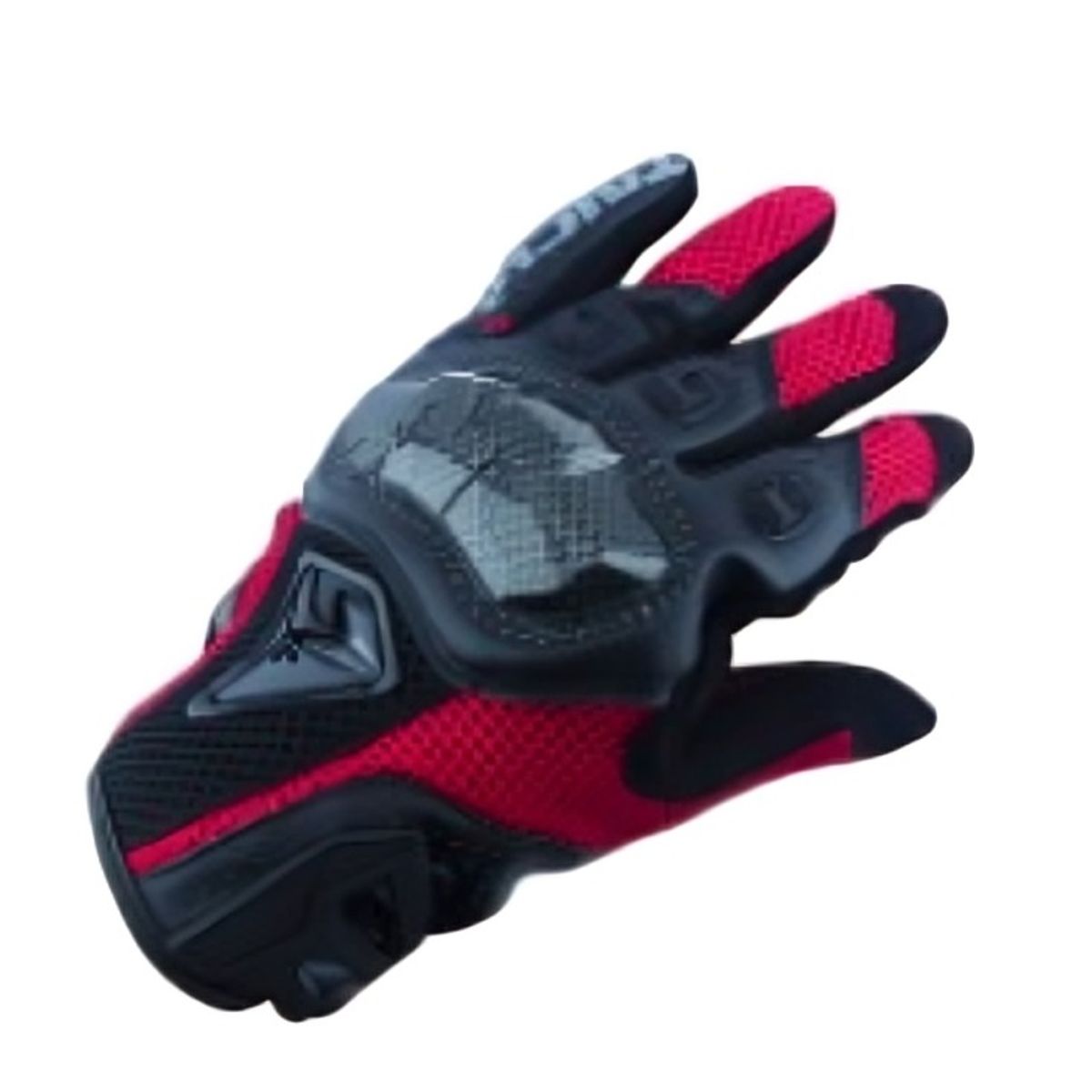 OEM - GUANTE PARA MOTO TAICHI CUERO-TELA  CON PROTECCION CARBON