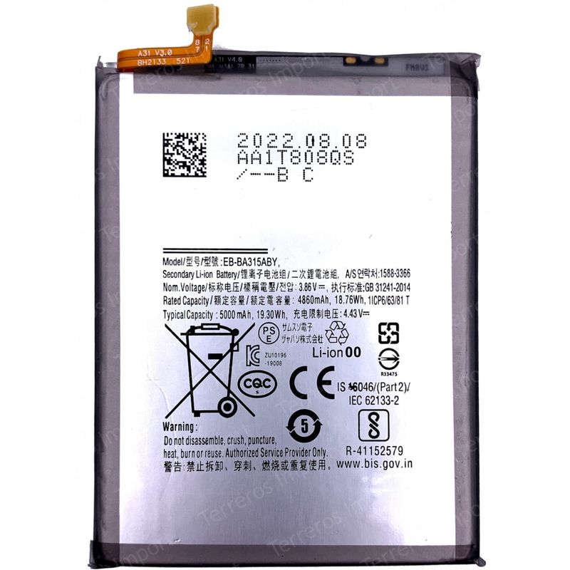 GENERICO - Batería Compatible Con La Marca Samsung Galaxy A32 4g