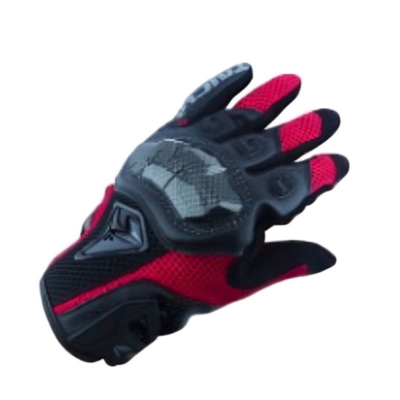 OEM - GUANTE PARA MOTO TAICHI CUERO-TELA  CON PROTECCION CARBON