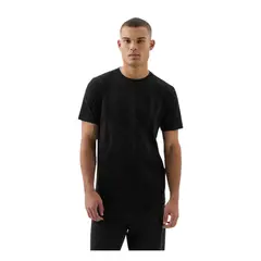 GAP - Polera Hombre Logo Manga Corta Negro