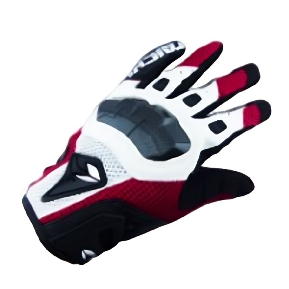 OEM - GUANTE PARA MOTO TAICHI CUERO-TELA  CON PROTECCION CARBON