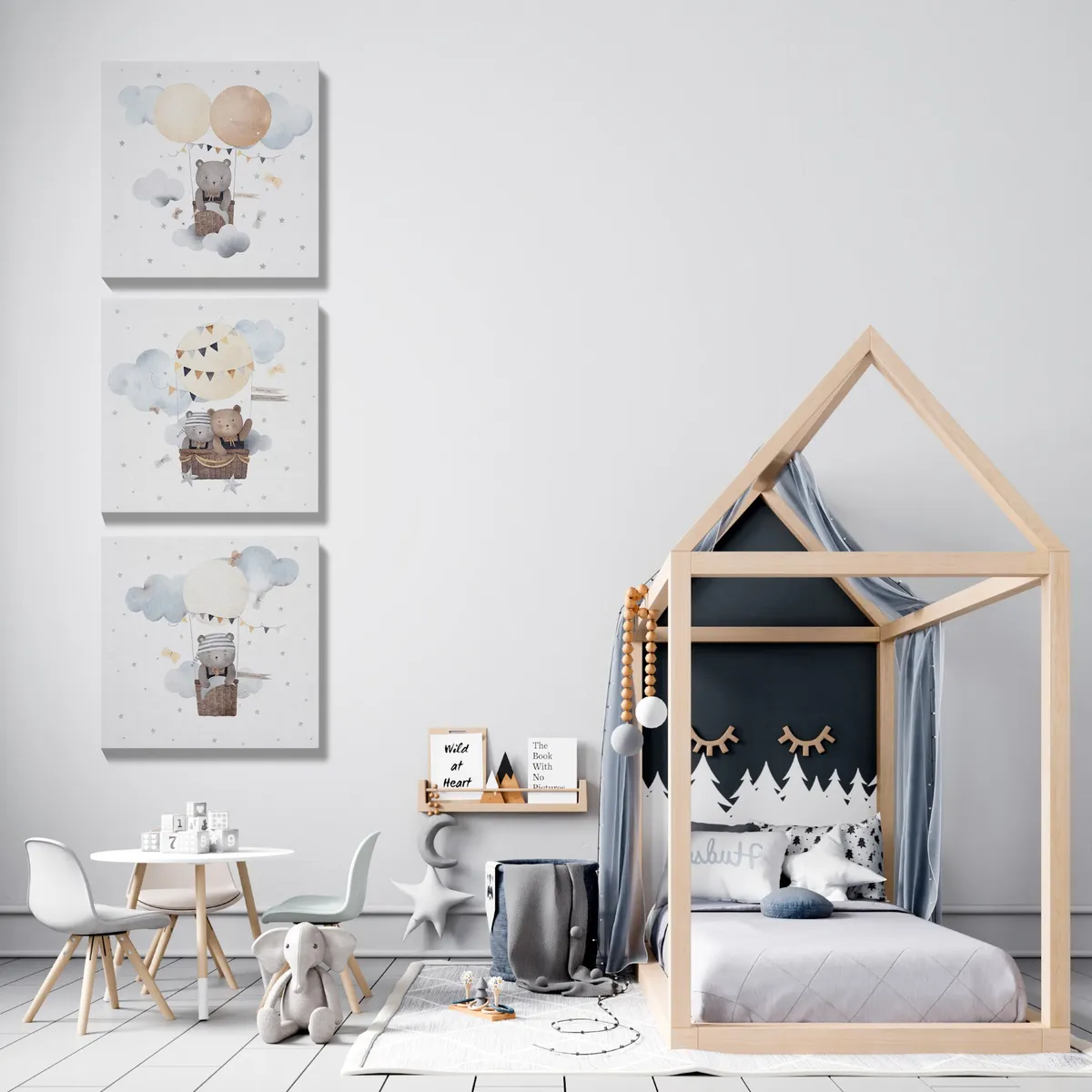 GENERICO - Cuadro Canvas con diseño infantil