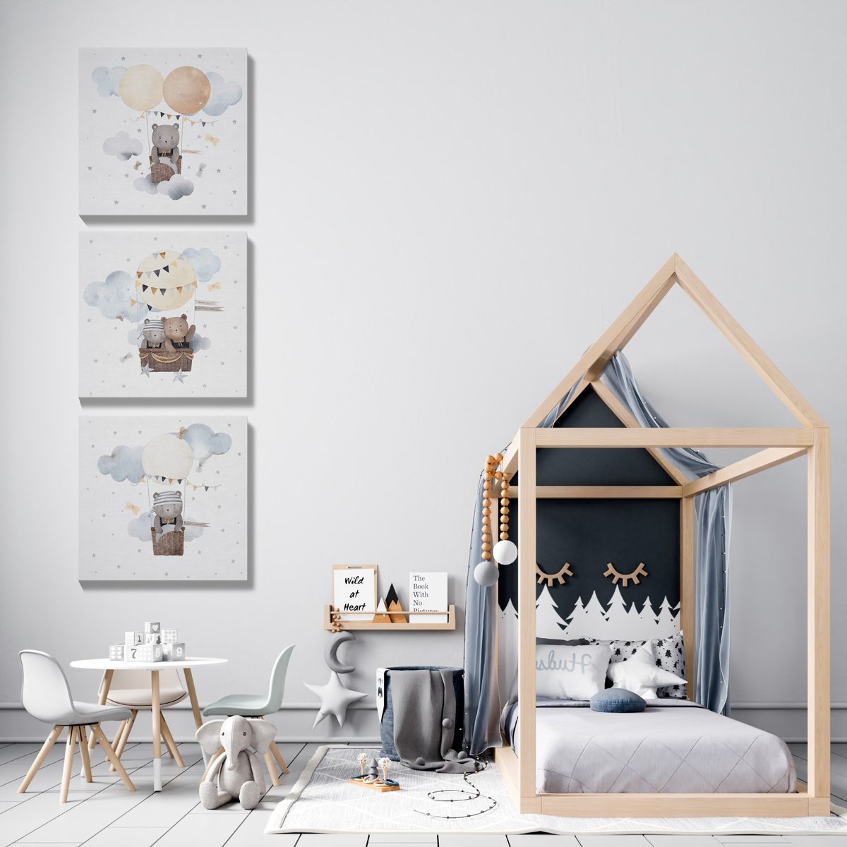 GENERICO - Cuadro Canvas con diseño infantil