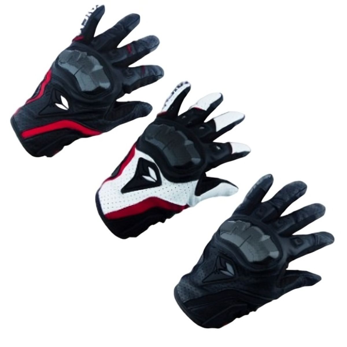 OEM - GUANTE PARA MOTO TAICHI CUERO M-33 CON PROTECCION CARBON