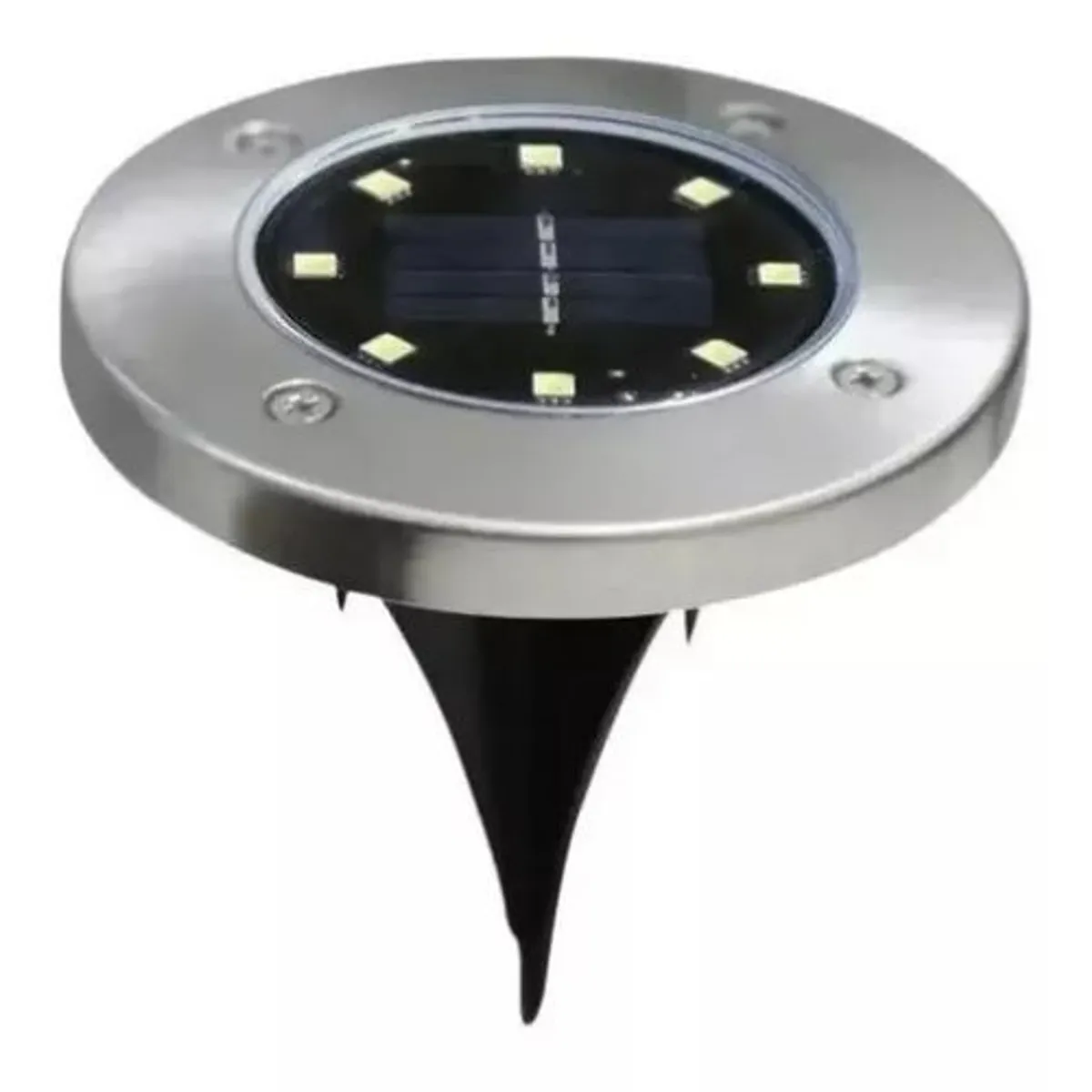 SHOP EHOME BAG - Pack 8 Focos Solares Jardín Estaca De 8 Led Tipo Embutido