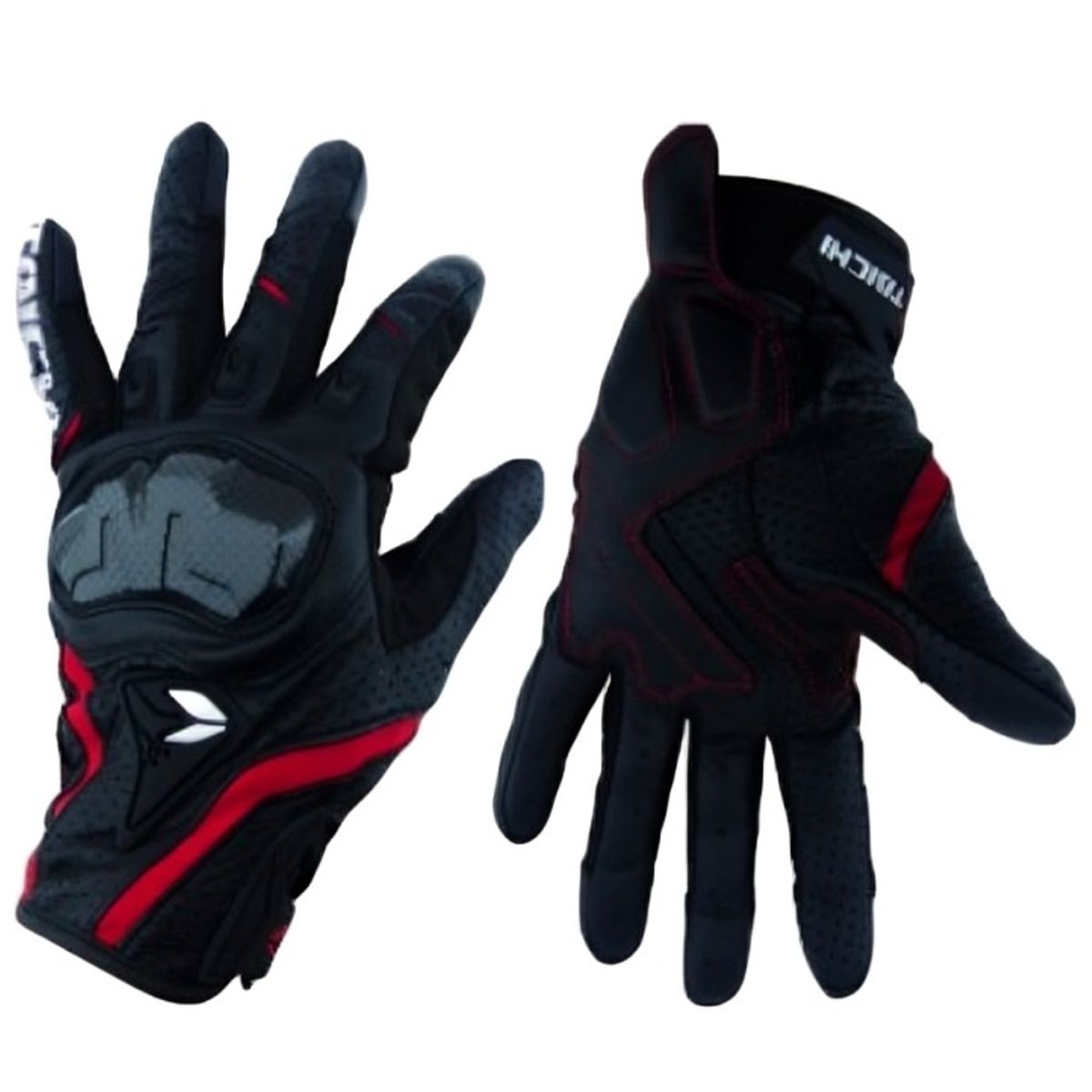 OEM - GUANTE PARA MOTO TAICHI CUERO M-33 CON PROTECCION CARBON