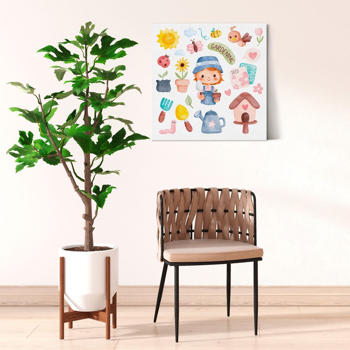 GENERICO - Cuadro Canvas con diseño