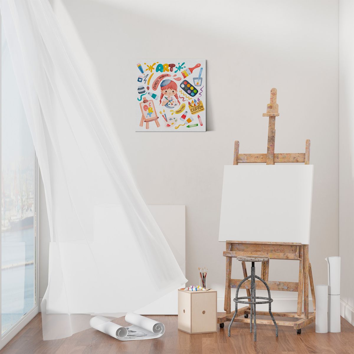 GENERICO - Cuadro Canvas con diseño