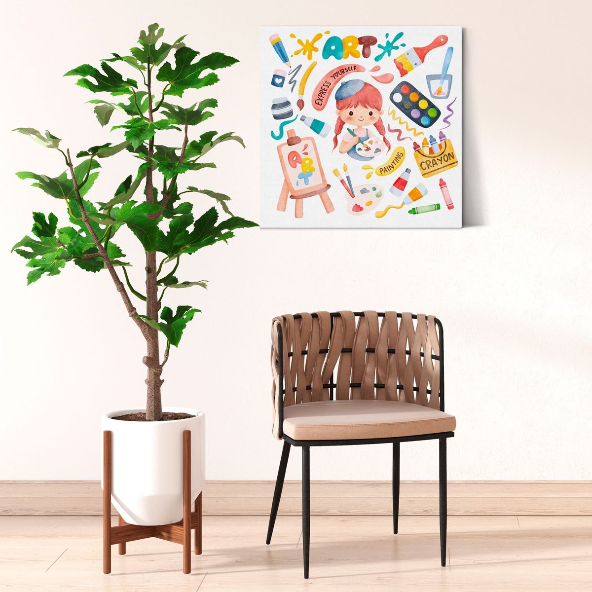 GENERICO - Cuadro Canvas con diseño