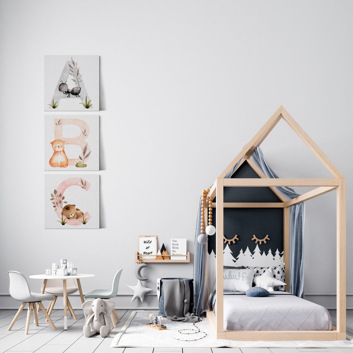 GENERICO - Cuadro Canvas con diseño infantil