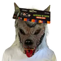 GENERICO - Máscara De Cabeza De Lobo Aterrador De Halloween