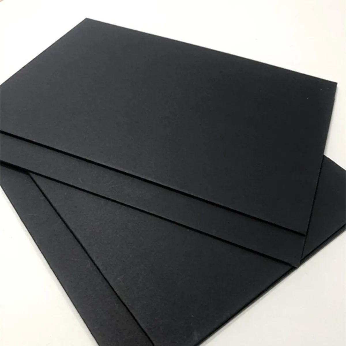 GENERICO - Carton Negro Carta (22 X 27,9 Cm) 1.68mm 10 Unidades